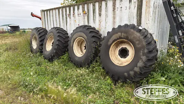 (4) Firestone Super All Traction 23.1-26 tires