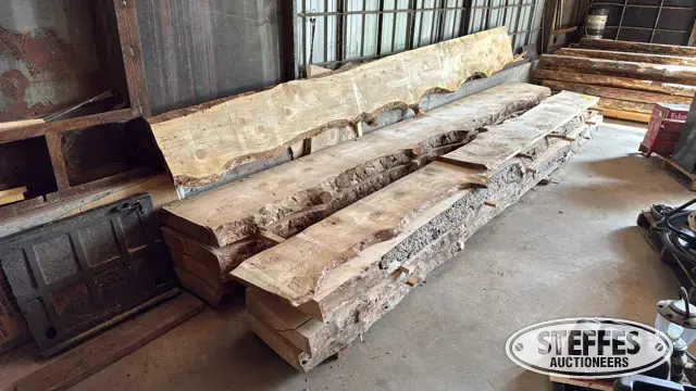 Rough cut lumber