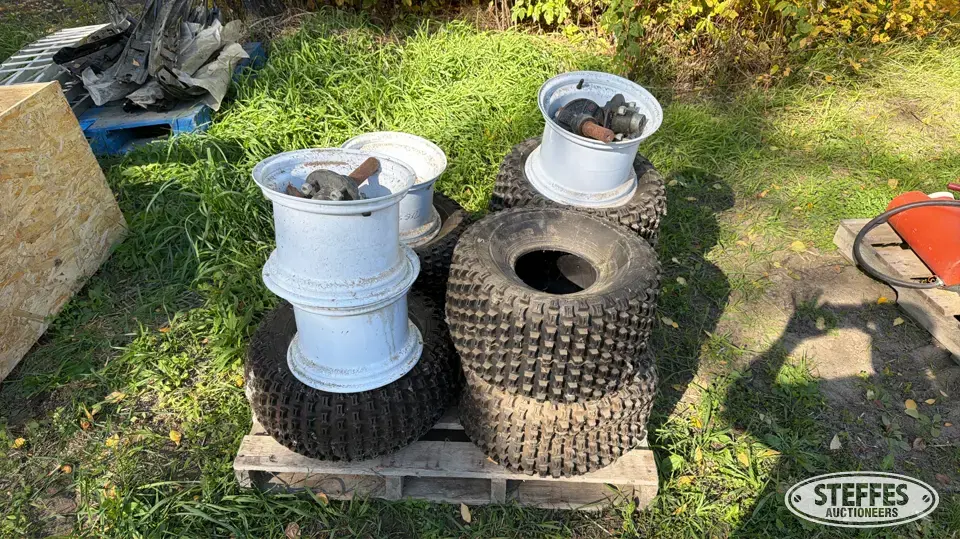 (6) rims & tires Tractor-Implement Tire