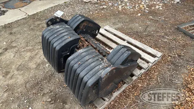 (20) Case IH suitcase weights