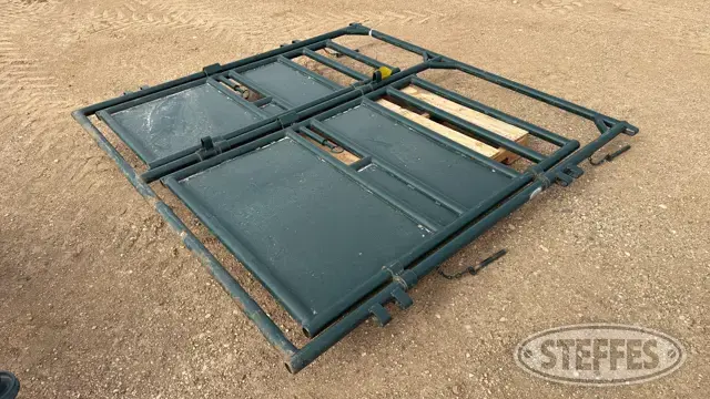 Hi-Hog overhead frame w/dual sheeted gates