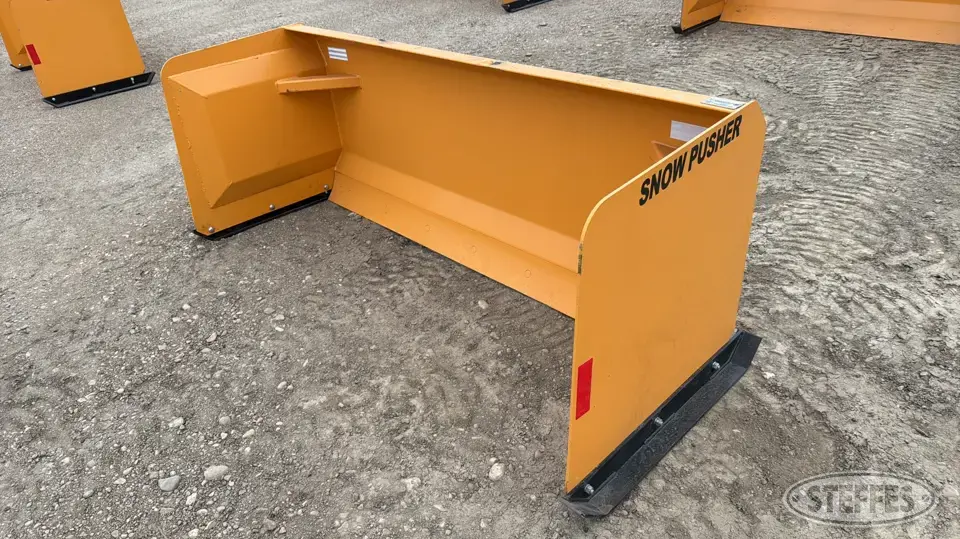 2025 Industrias America SP07 Skid Steer Snow Pushers and Snowblower