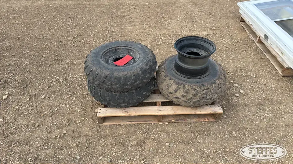 (3) ATV tires ATV-UTV Tires and Track
