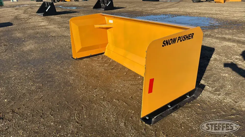 2025 Industrias America SP07 Skid Steer Snow Pushers and Snowblower