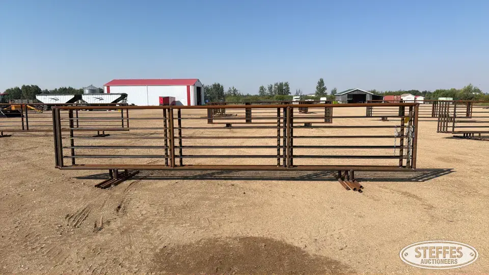 (4) Freestanding livestock panels Livestock Handling