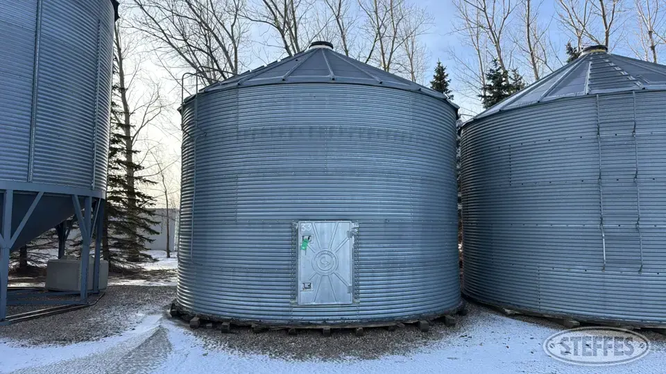 Westeel-Rosco grain bin