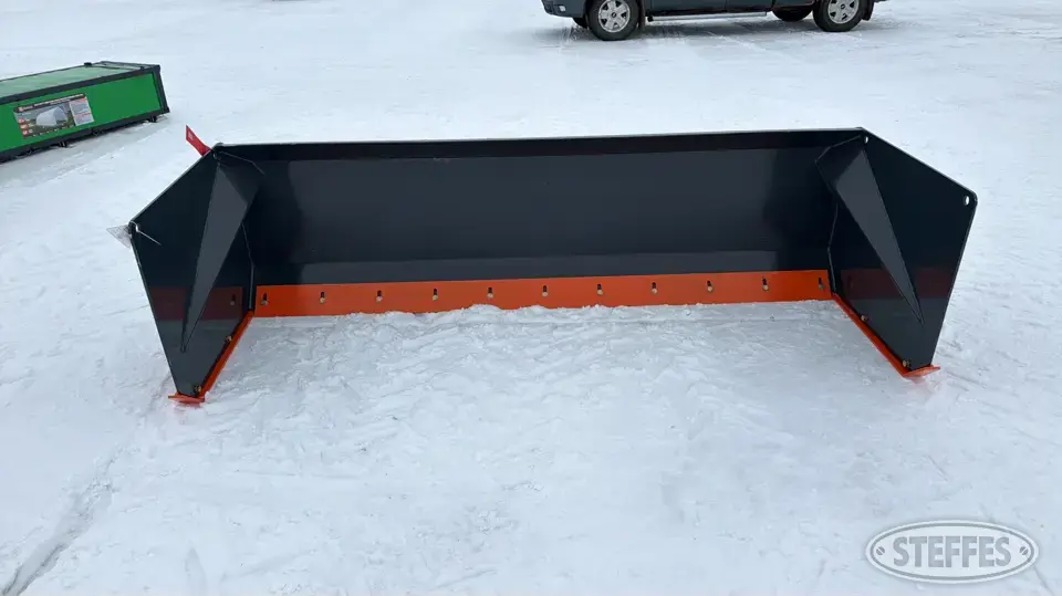 2025 TMG SP09 Skid Steer Snow Pushers and Snowblower