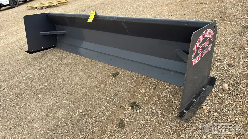 2025 Industrias America G10 Skid Steer Snow Pushers and Snowblower