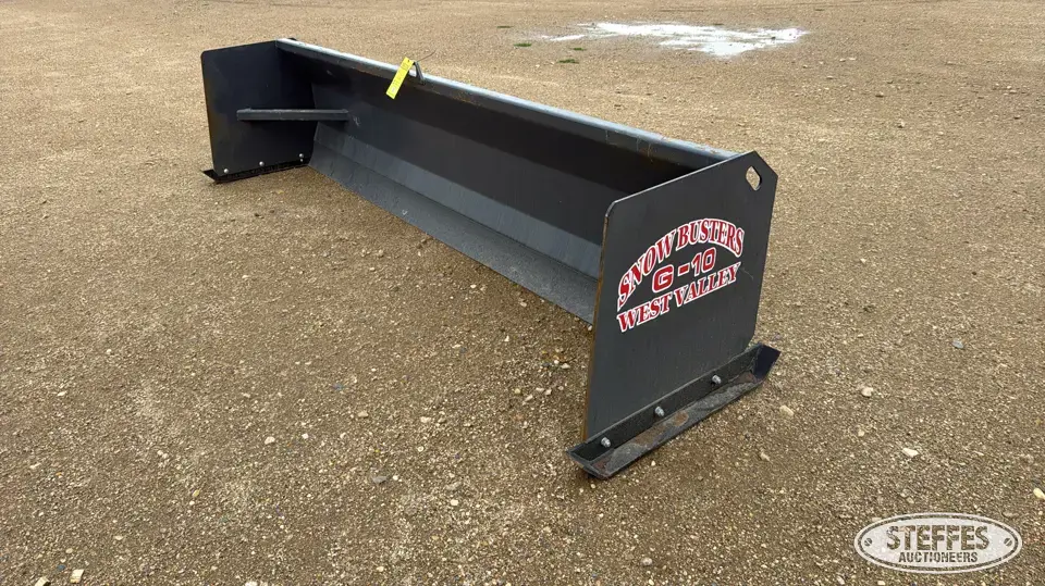 2026 Industrias America G-10 Skid Steer Snow Pushers and Snowblower