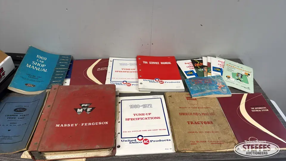 Service & parts manuals Personal Property