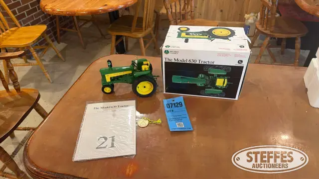 John Deere 630 toy tractor