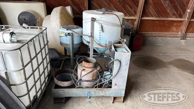 Shop-built seed treater
