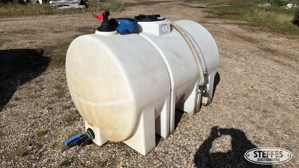 500 gal. poly tank