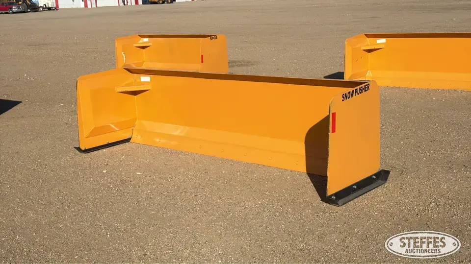 2026 Industrias America SP10 Skid Steer Snow Pushers and Snowblower