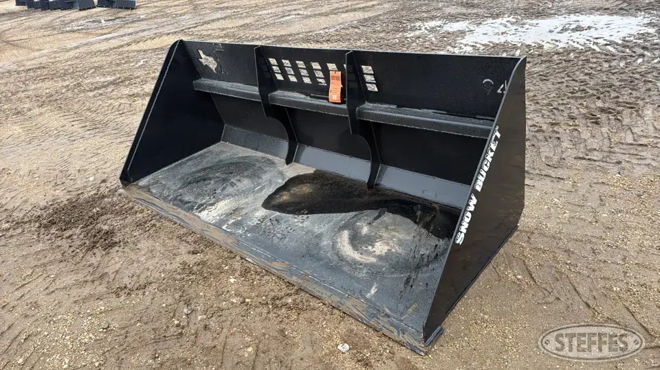 2026 Industrias America S94 Skid Steer Snow Pushers and Snowblower