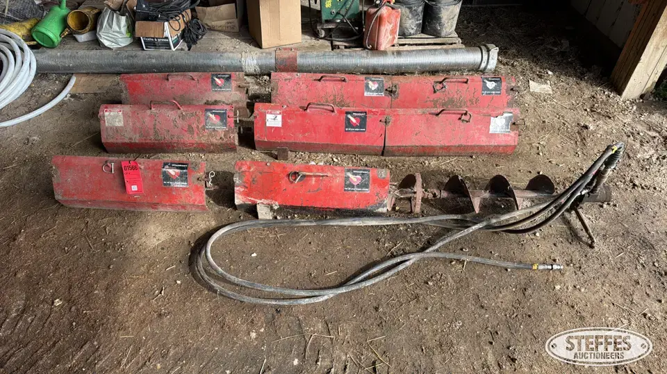 Wheatheart bin sweep Transfer-Jump Augers and Conveyor