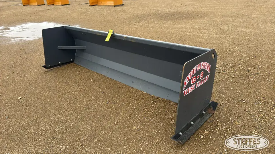 2026 Industrias America G-9 Skid Steer Snow Pushers and Snowblower