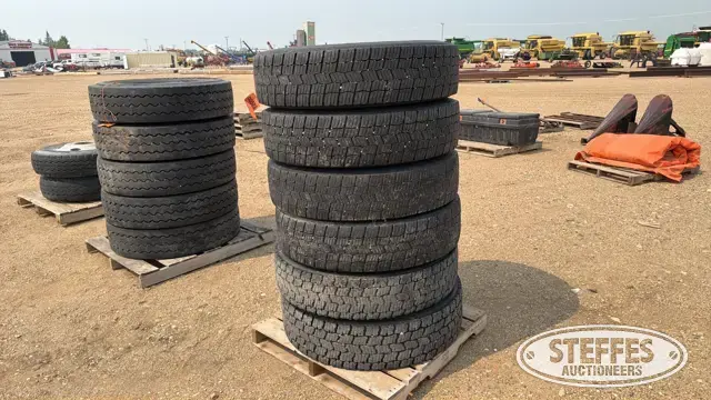 (6) 11R22.5 tires