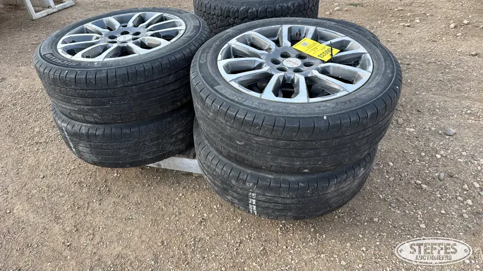 (4) Michelin 235/55R20 tires Passenger-Light Truck Tire