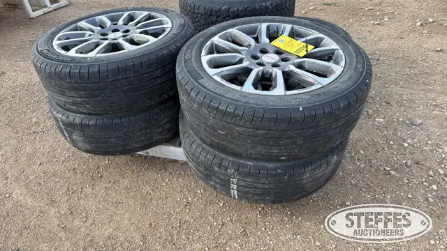 (4) Michelin 235/55R20 tires