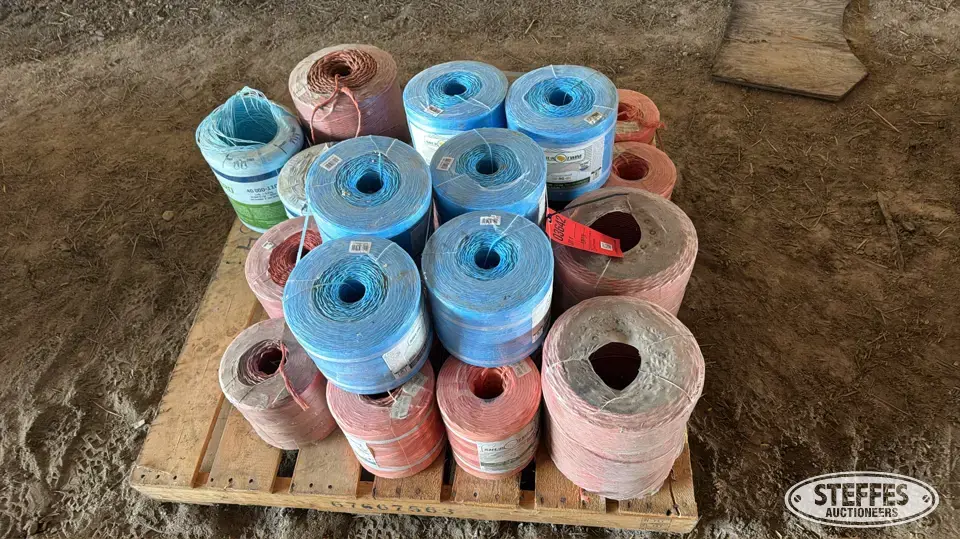 (22) Rolls of baler twine Farm Support Item