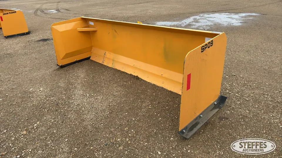 2026 Industrias America SP09 Skid Steer Snow Pushers and Snowblower