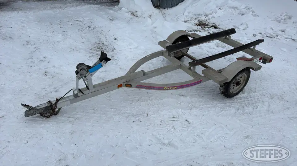 Triton single axle watercraft trailer Boat Trailer
