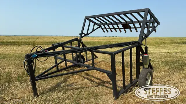 Romanow Industries flax buncher