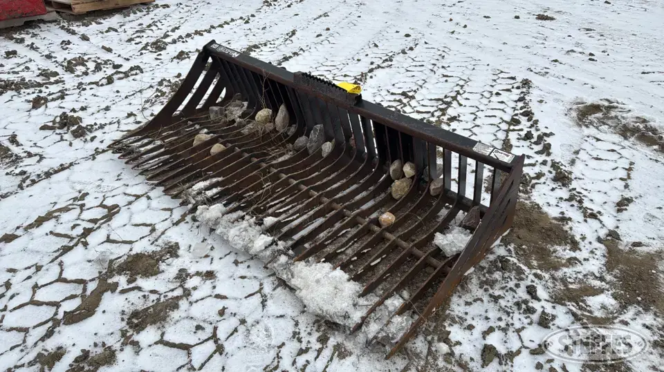 Virnig skid steer rock bucket Skid Steer Bucket