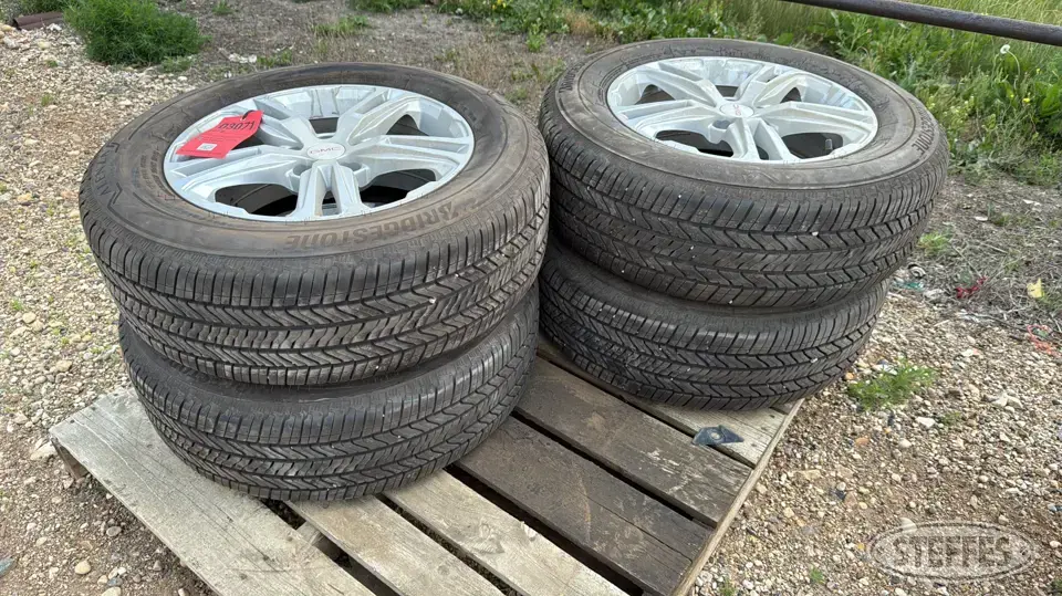 (4) Bridgestone 225/65R16 tires Passenger-Light Truck Tire