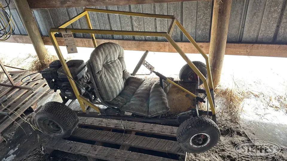Shop-built go cart