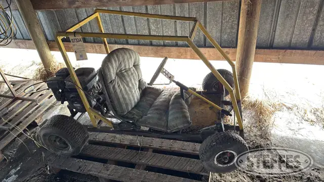 Shop-built go cart