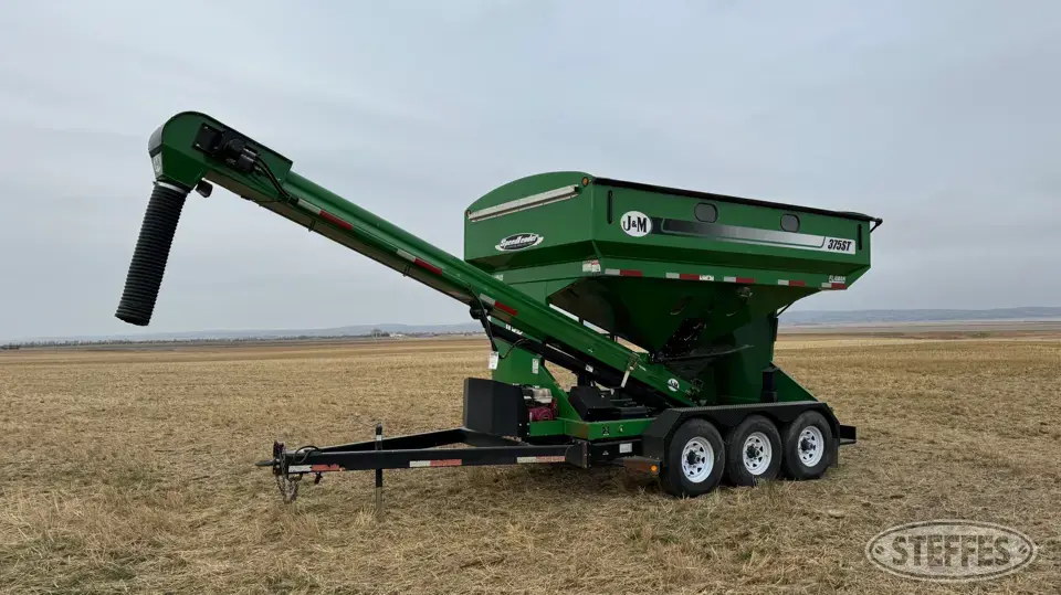 2015 J&M 375ST Bulk Seed Trailer
