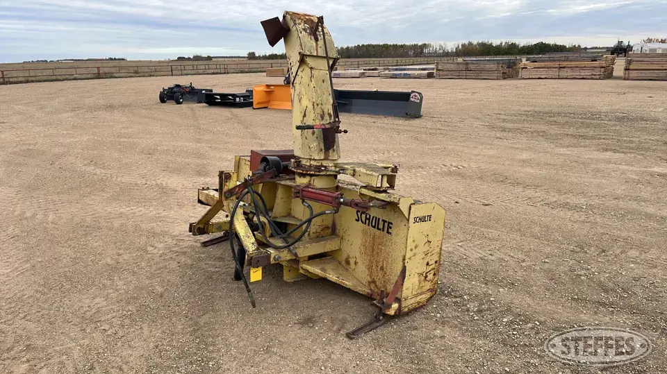 Schulte snowblower 3 Pt. Snowblower