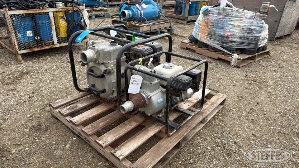 (4) Trash pumps Construction Pump