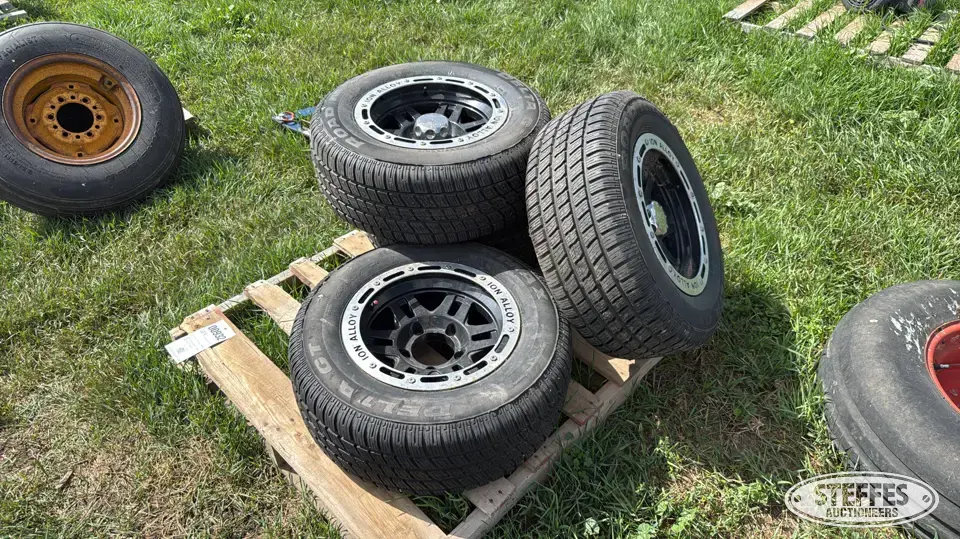 (4) Delta GT Road Max 245/60R15 tires Passenger-Light Truck Tire