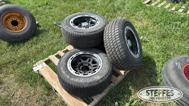 (4) Delta GT Road Max 245/60R15 tires