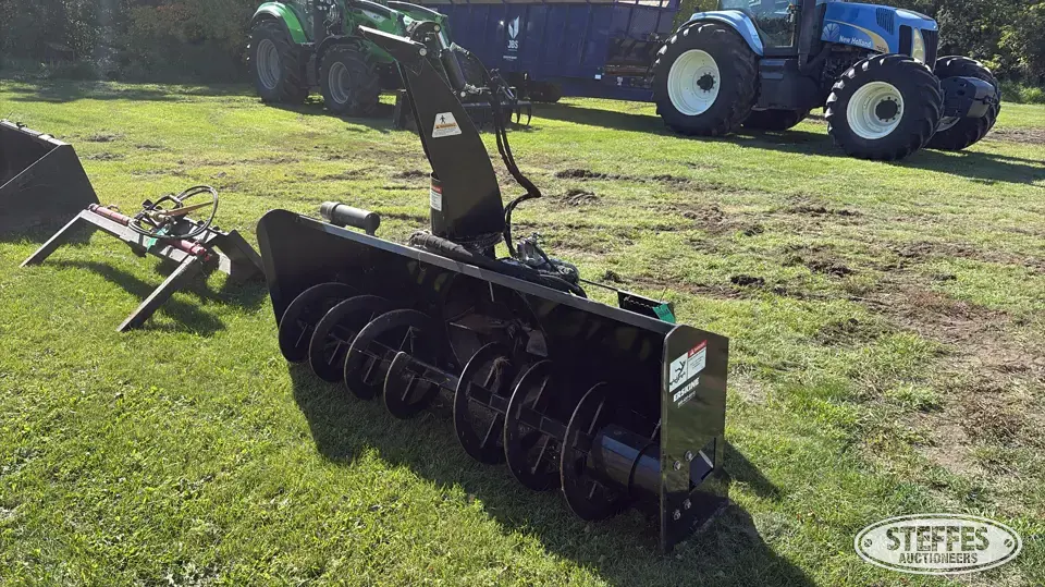 Erskine 2410 Skid Steer Snow Pushers and Snowblower