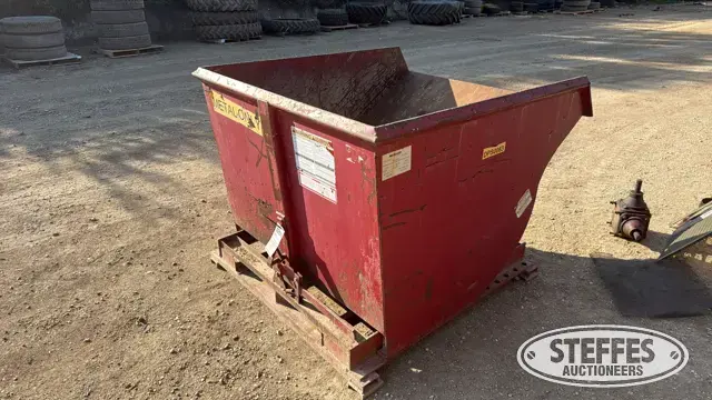 Golbreath H200 metal hopper