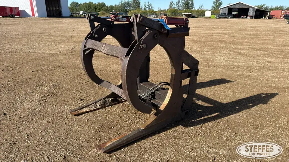 Wheel loader grapple Loader Attachment