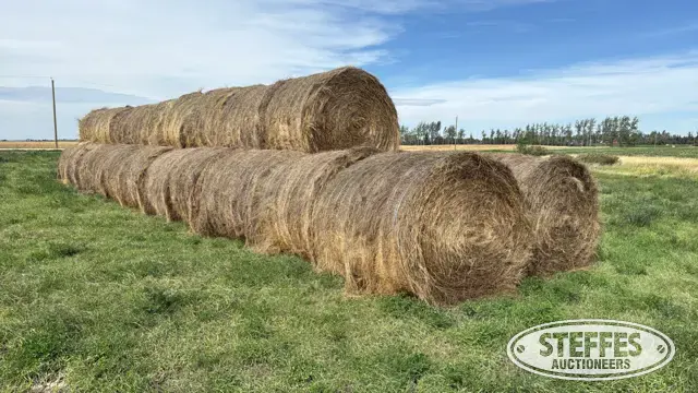 (34) 5x6 round bales