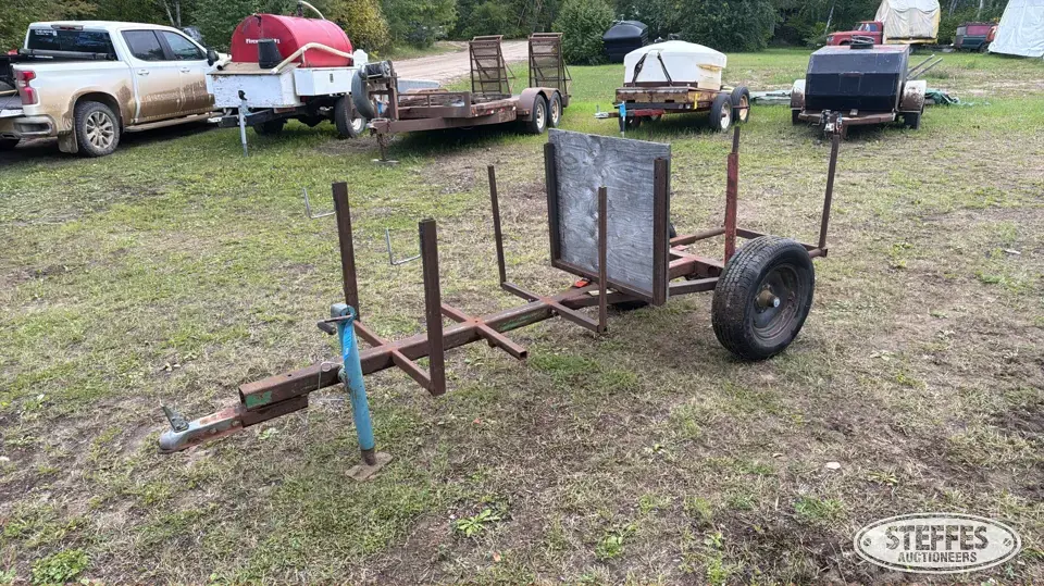 Shop-built single axle trailer Utility Trailer