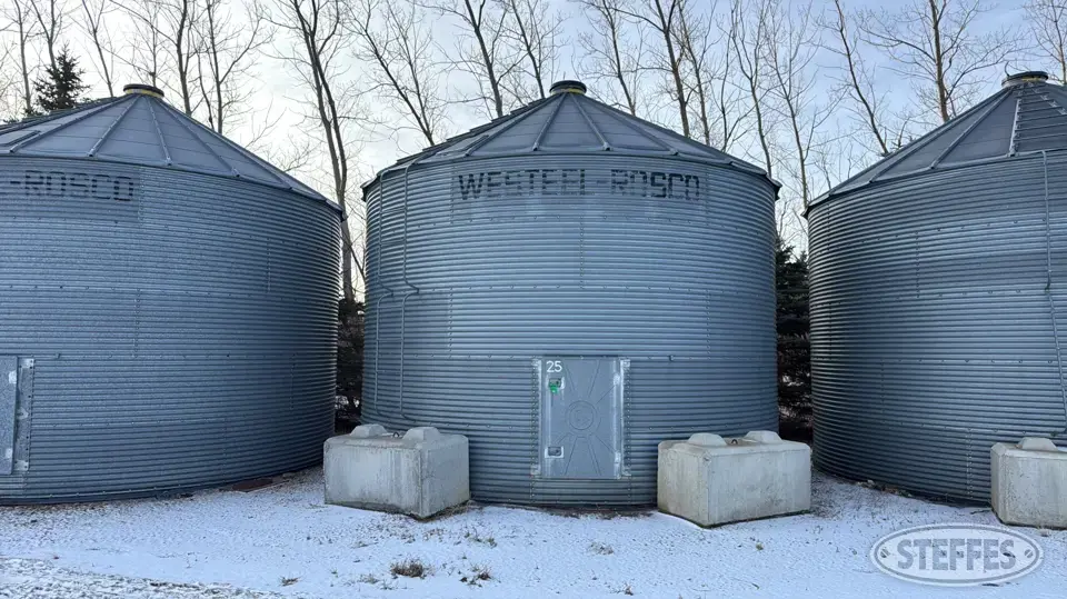 Westeel-Rosco grain bin