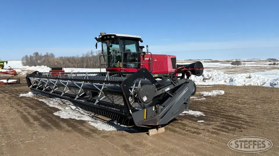 2013 Massey Ferguson WR9740 Self-Propelled Swather