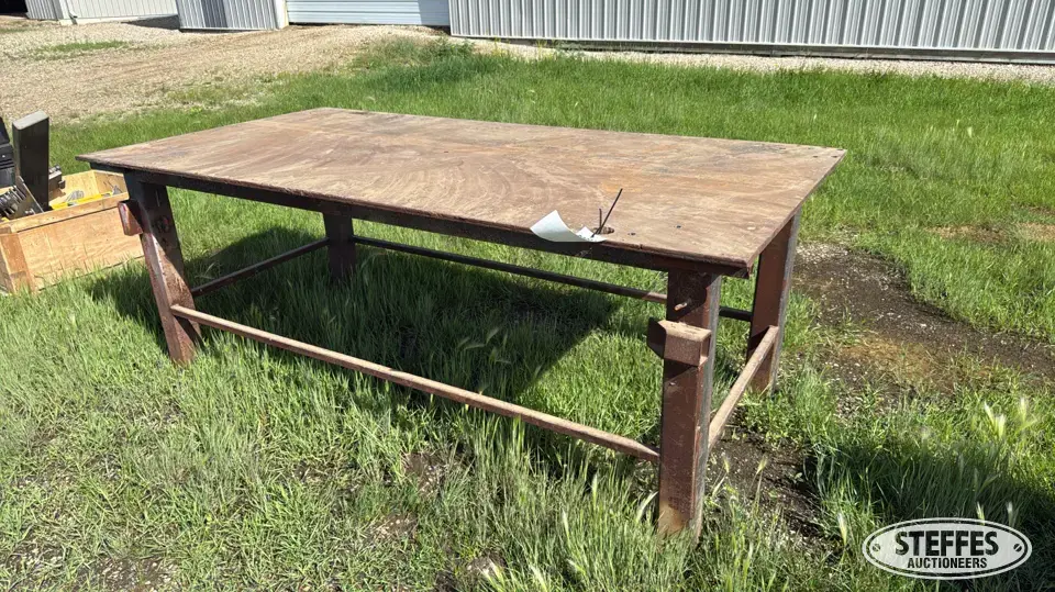 Steel workbench Storage and Bench