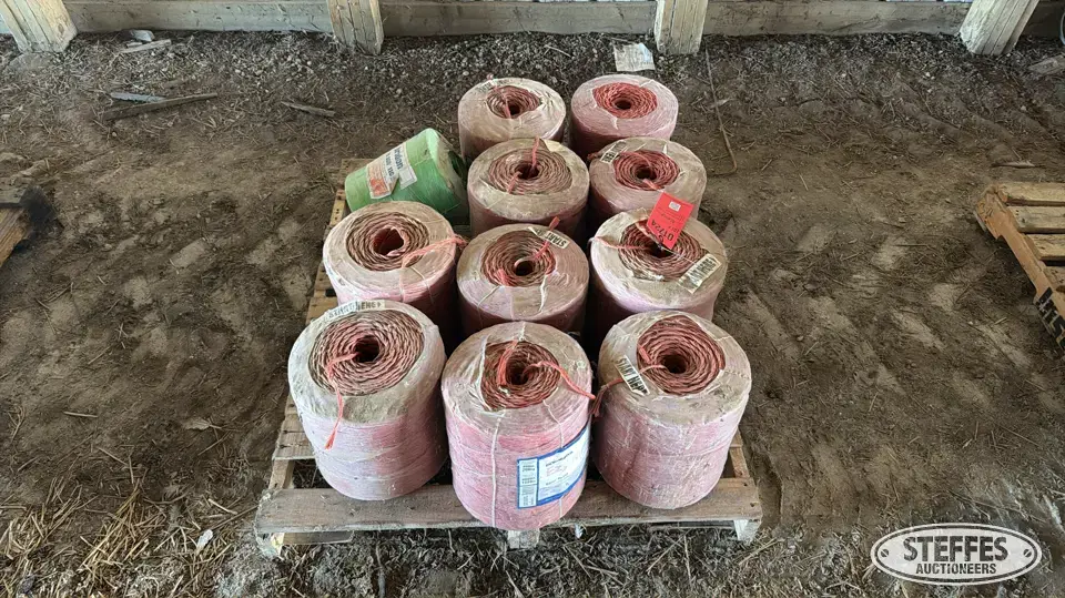 (11) Rolls of baler twine Farm Support Item