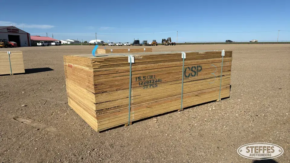 (50) CSP plywood Construction Support Item