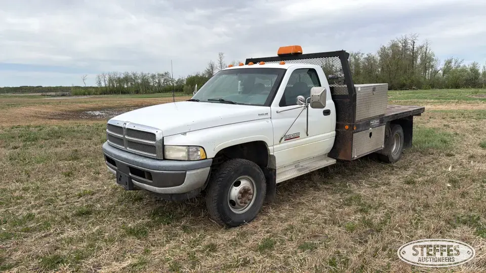 1997 Dodge 3500 Flatbed Truck