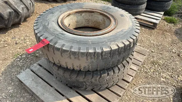 (2) General 10.00-20 tires
