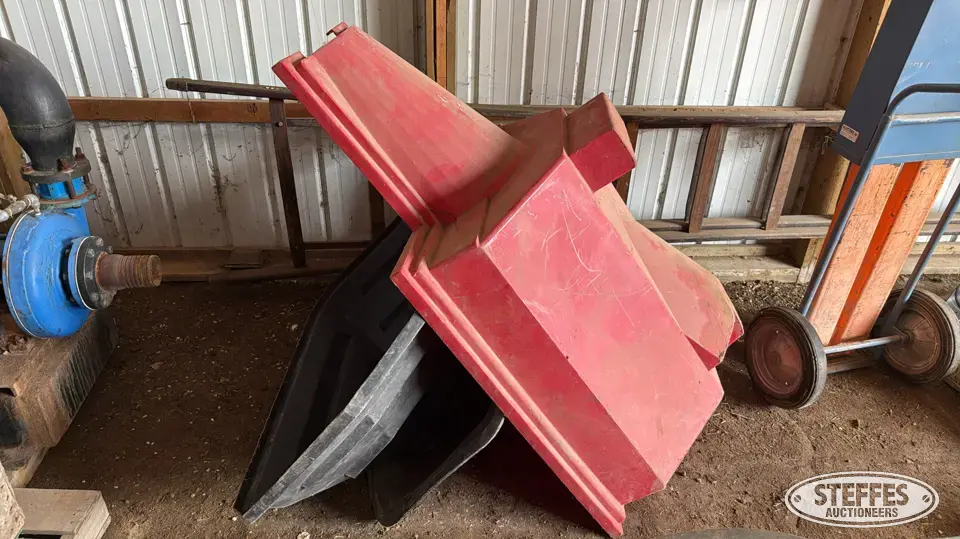(3) Grain hoppers Farm Support Item